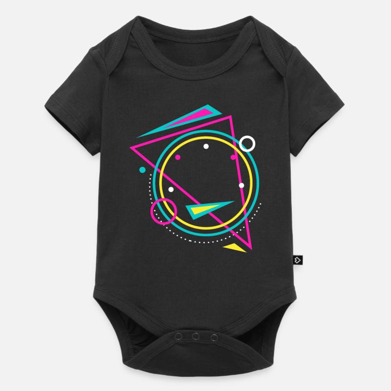 geometry - Baby Premium short-sleeve bodysuit - black