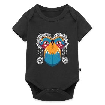 Kunst - Tae 4 Groll - Baby Premium Kurzarmbody - Schwarz - Vorne