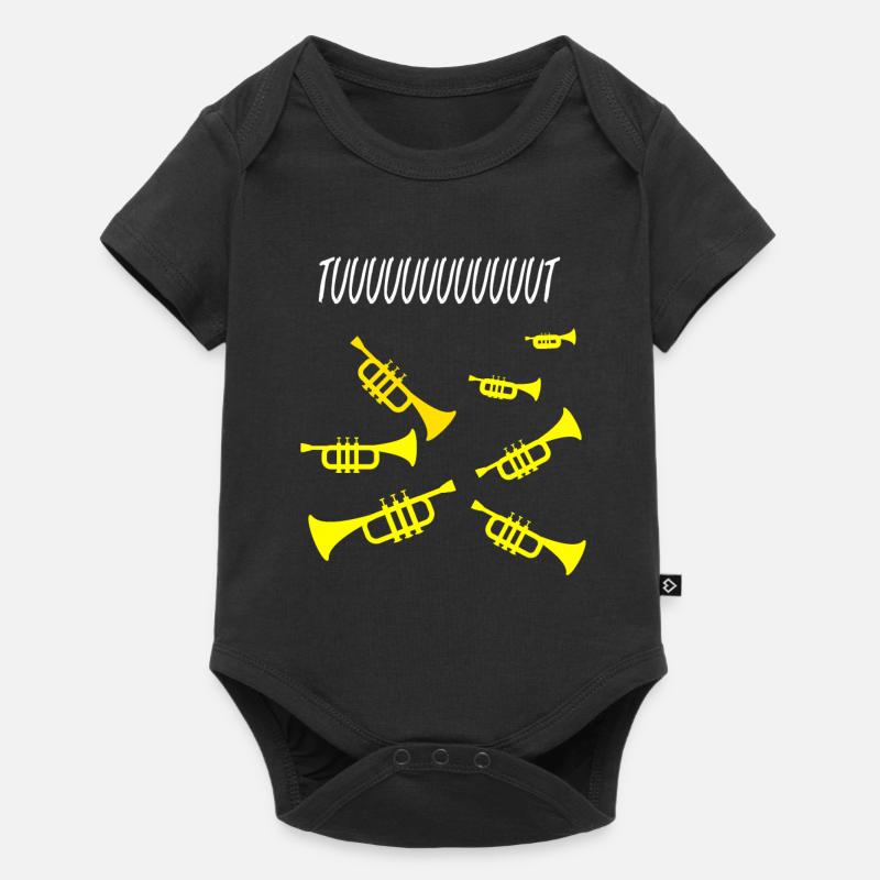 TROMPETTE - Body à manches courtes Premium Bébé - noir