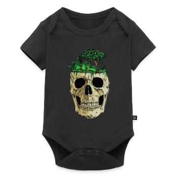 Jungle profonde - Body à manches courtes Premium Bébé - noir - Devant