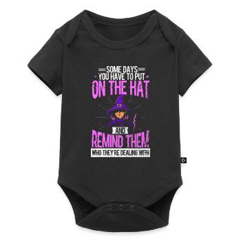 Halloween - Baby Premium short-sleeve bodysuit - black - Front
