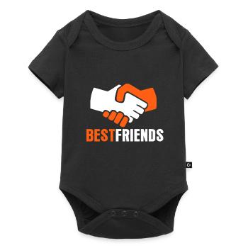 Best Friends Gift for best friend friend - Baby Premium short-sleeve bodysuit - black - Front