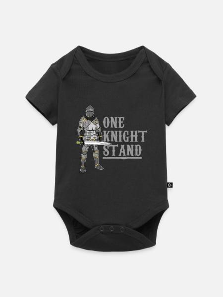 Mittelalter - Baby Premium Kurzarmbody - Schwarz