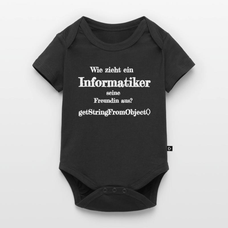 Informatiker Witz getstringfromobject Baby Premium Kurzarmbody