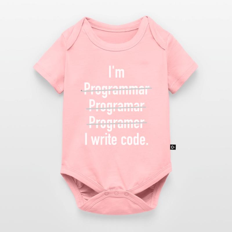 I'm Programmer - I Write Code Baby Premium short-sleeve bodysuit