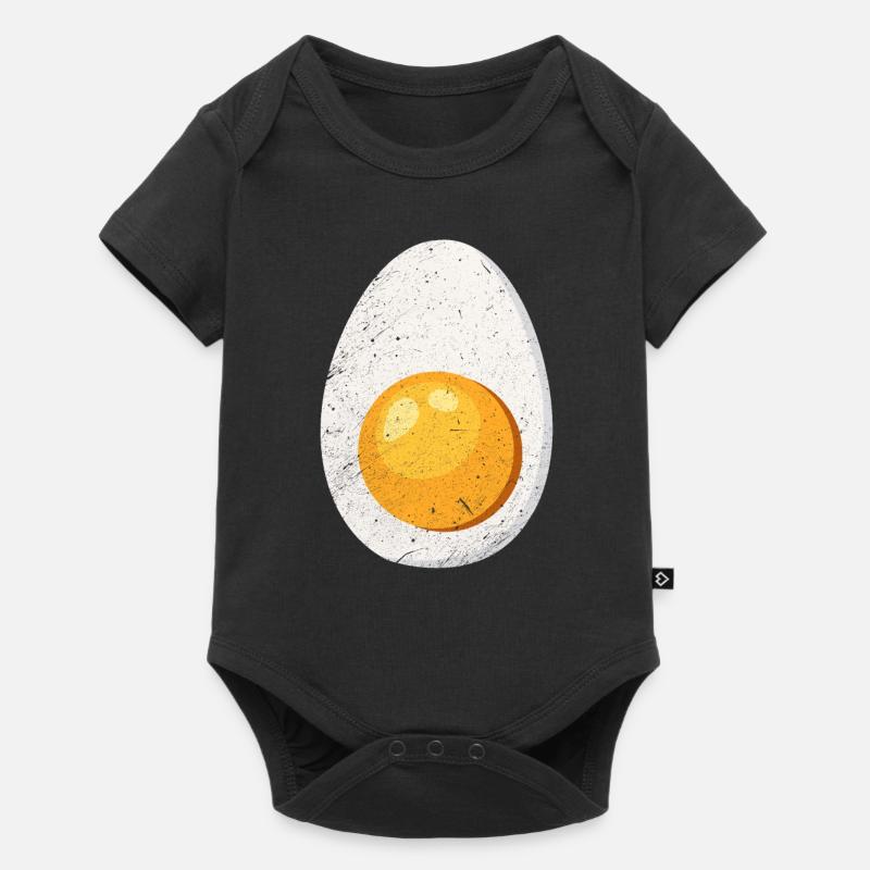 egg - Baby Premium short-sleeve bodysuit - black