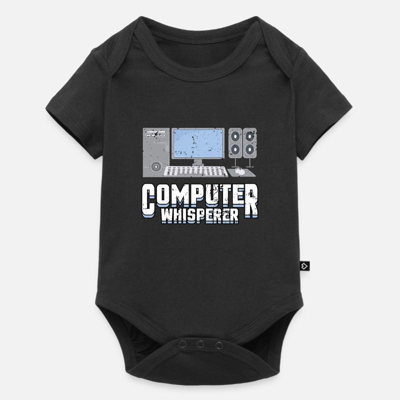 computer scientist - Baby Premium short-sleeve bodysuit - black