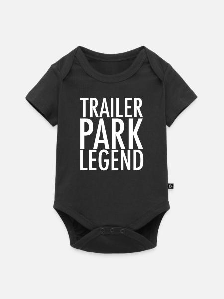 Trailer Park Legend - Baby Premium Kurzarmbody - Schwarz