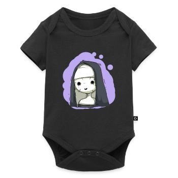 Horreur religieuse - Body à manches courtes Premium Bébé - noir - Devant