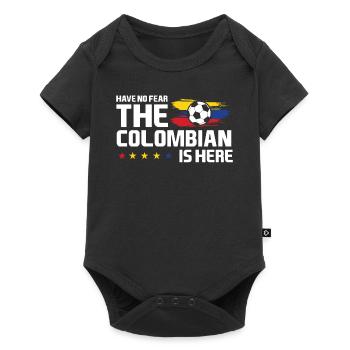 Football colombien - Body à manches courtes Premium Bébé - noir - Devant