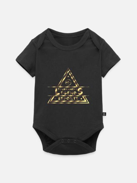 E-Sport - Baby Premium Kurzarmbody - Schwarz