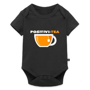 thé - Body à manches courtes Premium Bébé - noir - Devant