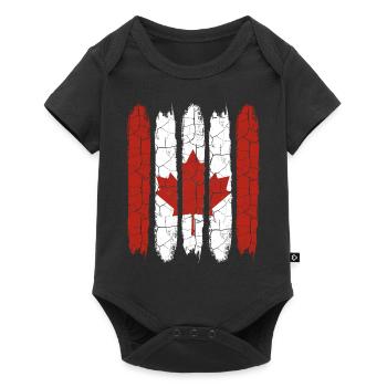 Canada - Body à manches courtes Premium Bébé - noir - Devant