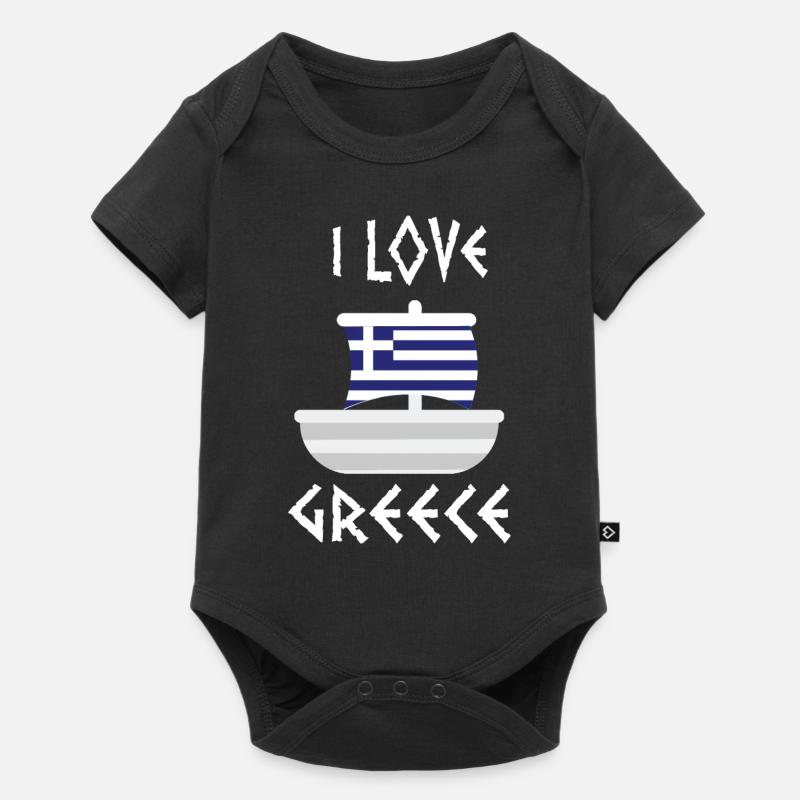 Grèce - Body à manches courtes Premium Bébé - noir