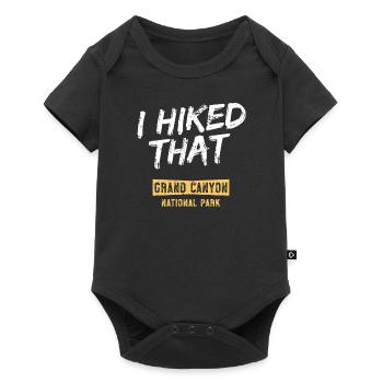 I Hiked That Grand Canyon National Park TShirt - Baby Premium short-sleeve bodysuit - black - Front