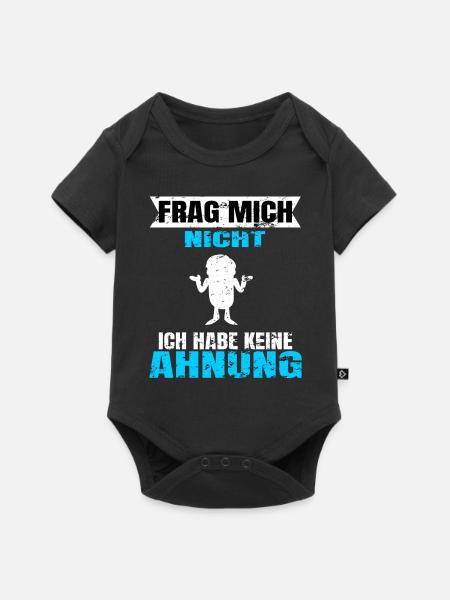 Ich Habe Keine Ahnung - Baby Premium Kurzarmbody - Schwarz