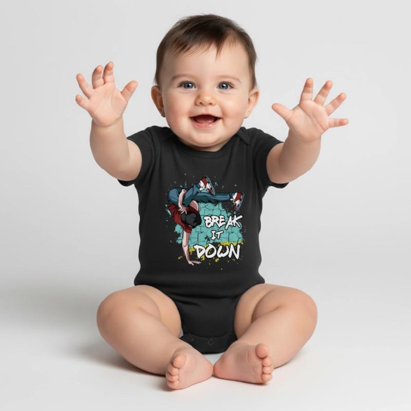Breakdance Break It Down | Breakdancing Geschenk Baby Premium Kurzarmbody