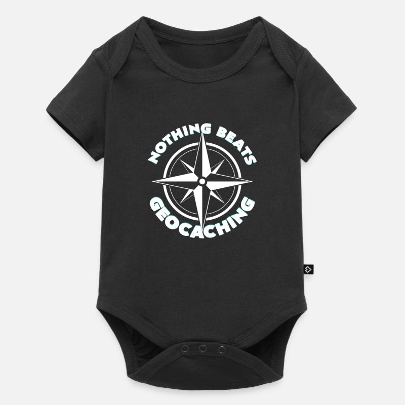 Geocaching - Body à manches courtes Premium Bébé - noir