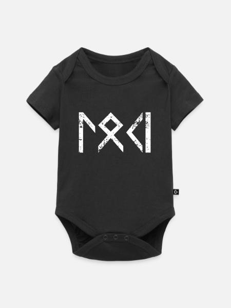 Loki - Baby Premium Kurzarmbody - Schwarz