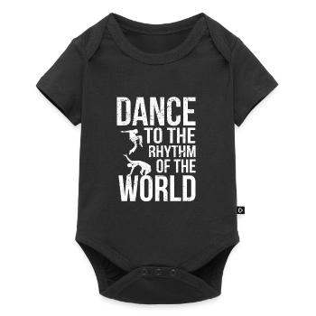 danse - Body à manches courtes Premium Bébé - noir - Devant