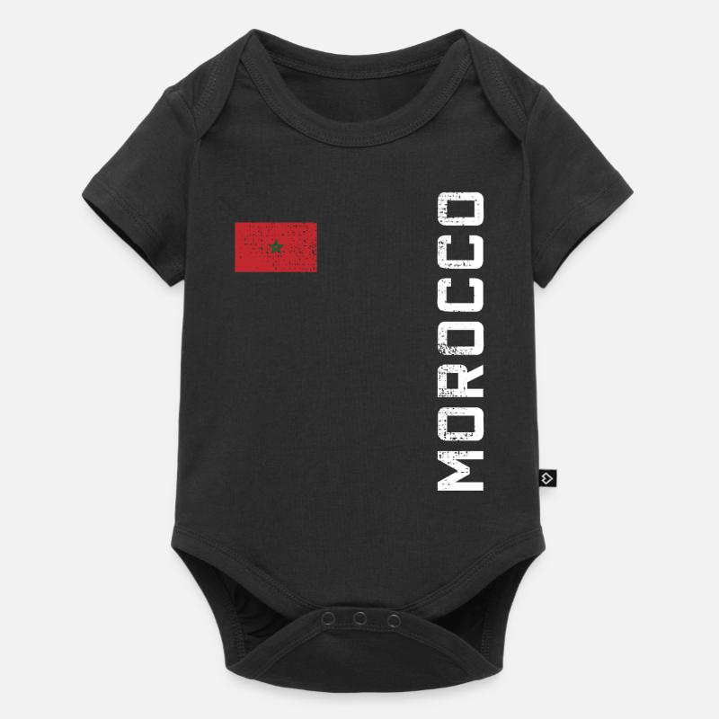 Morocco Morocco - Baby Premium short-sleeve bodysuit - black