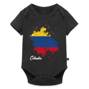 Colombie - Body à manches courtes Premium Bébé - noir - Devant