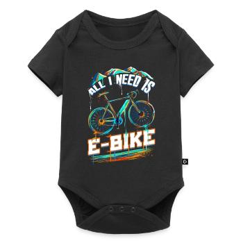 Vélo électrique vélo électrique - Body à manches courtes Premium Bébé - noir - Devant