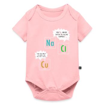 Chemistry joke - Baby Premium short-sleeve bodysuit - rose - Front