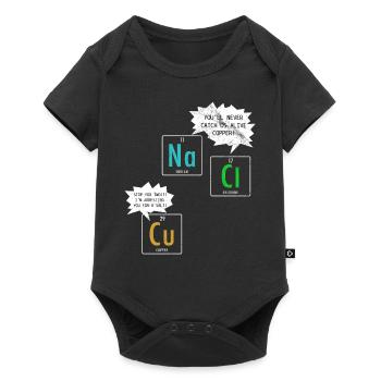 Blague chimie - Body à manches courtes Premium Bébé - noir - Devant
