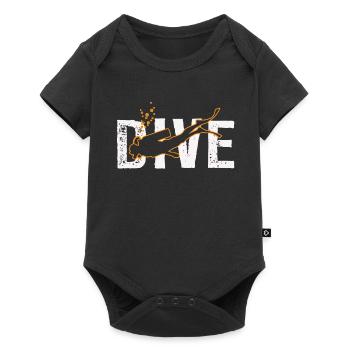 diving - Baby Premium short-sleeve bodysuit - black - Front
