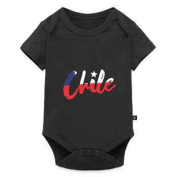Chile - Baby Premium Kurzarmbody - Schwarz - Vorne