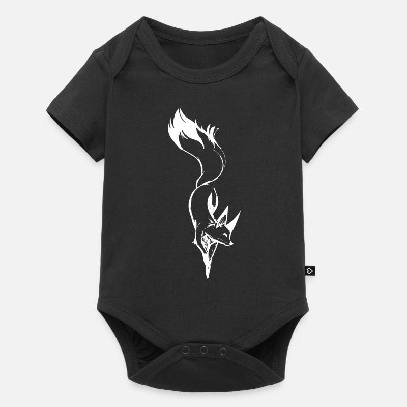 Fox - Baby Premium short-sleeve bodysuit - black