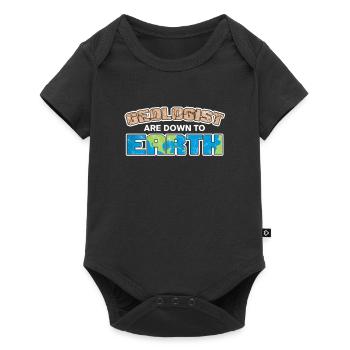 Étude géologue des roches de la chimie de la terre - Body à manches courtes Premium Bébé - noir - Devant