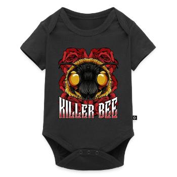 Abeille tueur | Cadeau moderne de désert d'insecte d'abeille - Body à manches courtes Premium Bébé - noir - Devant