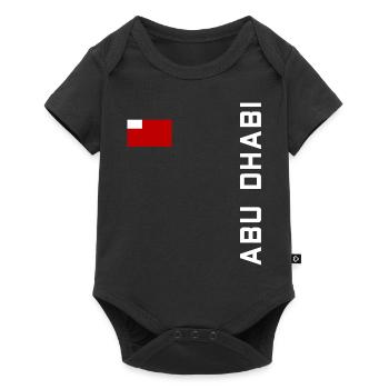 ABU DHABI SHIRT - Baby Premium Kurzarmbody - Schwarz - Vorne