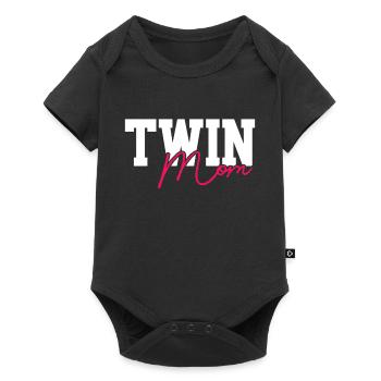 Jumeaux mère maman - Body à manches courtes Premium Bébé - noir - Devant