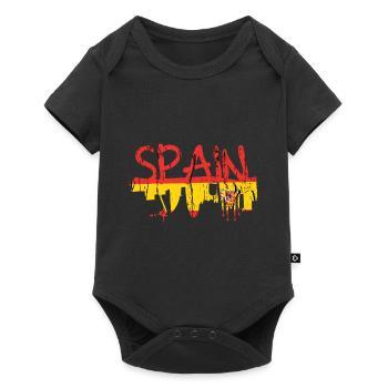 Spain - Baby Premium short-sleeve bodysuit - black - Front