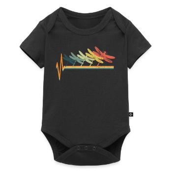 Dragonfly - Baby Premium short-sleeve bodysuit - black - Front