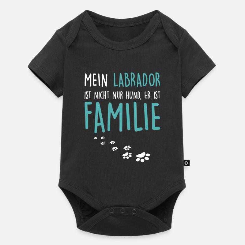 Labrador - Body à manches courtes Premium Bébé - noir