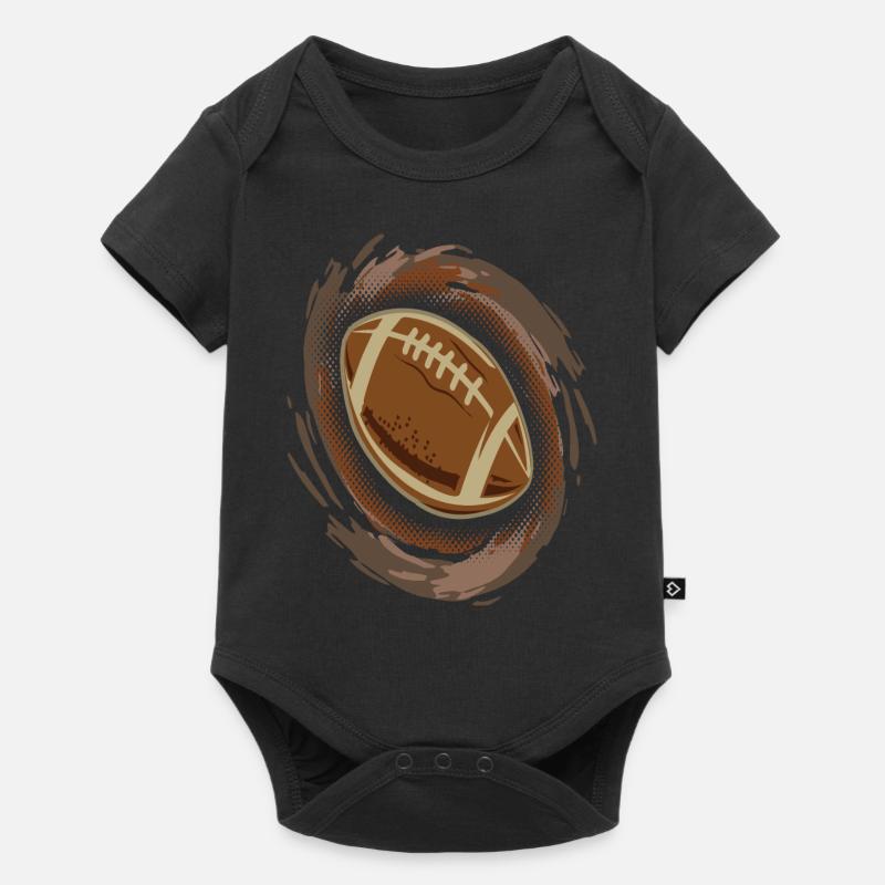 Rugby - Body à manches courtes Premium Bébé - noir