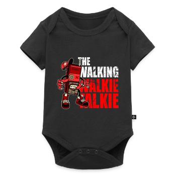 L'idée cadeau Walkie Talkie - Body à manches courtes Premium Bébé - noir - Devant