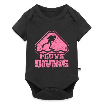 Divers Scuba Diving Scuba Diving Diver - Baby Premium short-sleeve bodysuit - black - Front