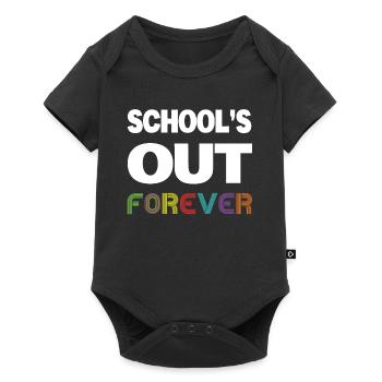 School's Out - Funny Teacher Retirement Design - Baby Premium short-sleeve bodysuit - black - Front