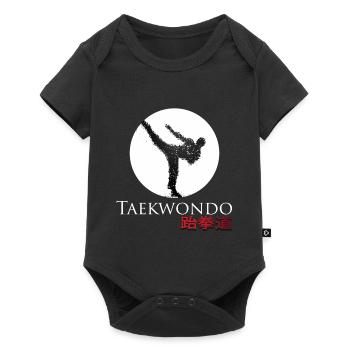 Taek Wondo - Body à manches courtes Premium Bébé - noir - Devant