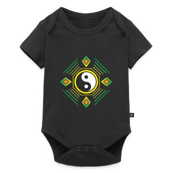 Yin yang - Body à manches courtes Premium Bébé - noir - Devant