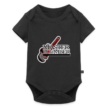 Plombier plombier - Body à manches courtes Premium Bébé - noir - Devant
