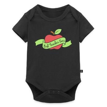 Teacher Teacher Gift Lecturer Lecturer Sweet Shirt - Baby Premium short-sleeve bodysuit - black - Front