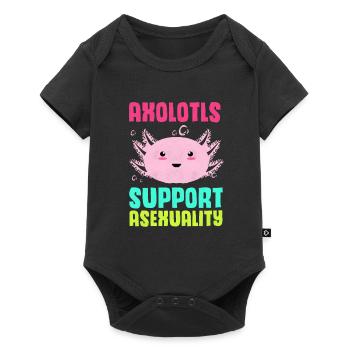Axolotl - Baby Premium short-sleeve bodysuit - black - Front