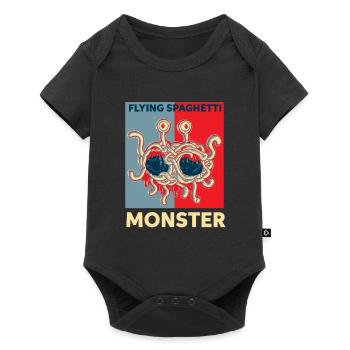Pasta Spaghetti FSM Italy Pasta Pesto Cook - Baby Premium short-sleeve bodysuit - black - Front