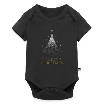 Noël - Body à manches courtes Premium Bébé - noir - Devant